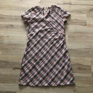 Woolrich Multicolor Plaid Mini Dress